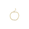 Gold Pearl Ball Bracelet