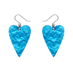 From the Heart Essential Drop Earrings - Blue by Erstwilder