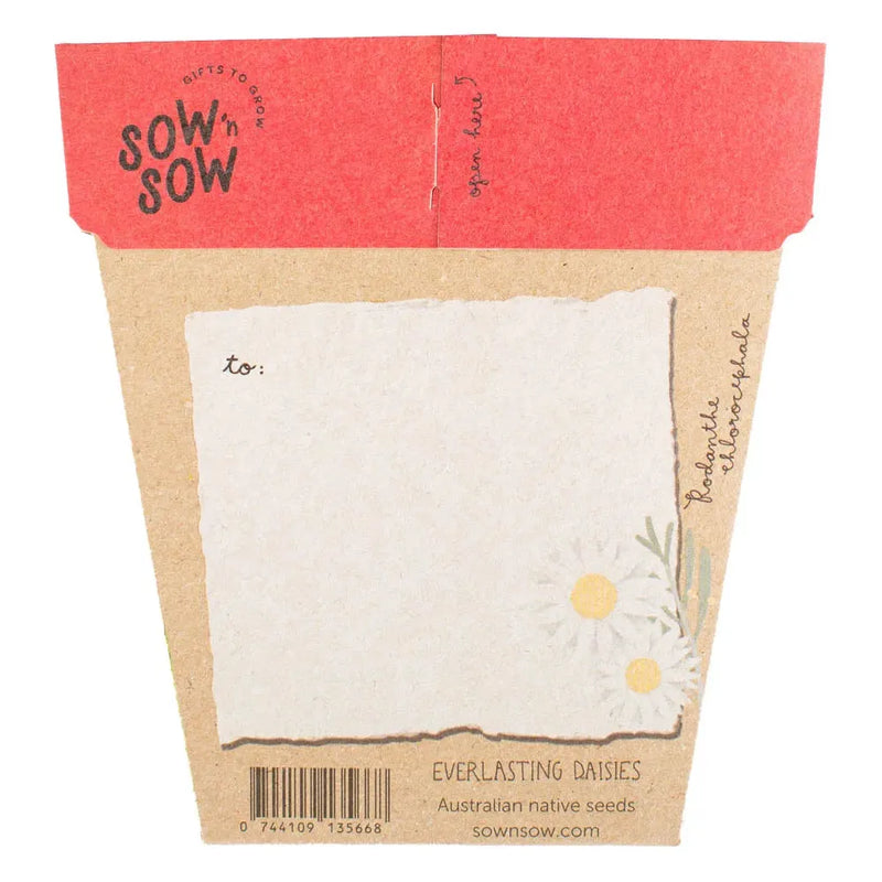Australian Christmas Gift Of Seeds by Sow'n'Sow
