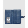 Stella Steel Blue Wallet by LOUENHIDE